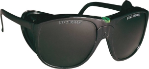 Lunettes de soudage teinte 5 avec protections latérales