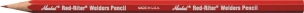 Crayon de traçage soudure rouge - lot de 12 pcs