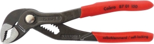 Pince multiprise entrepassée avec bouton poussoir Cobra® 150mm - carte