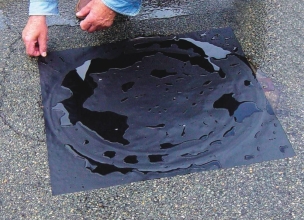 Plaque d'obturation à usage unique à coller 700x700mm Plaque d'obturation à usage unique à coller 700x700mm