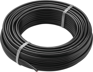 Câble rigide H07V-U 1,5mm² 25m noir