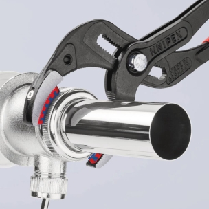 Pince multiprise 250mm avec machoires PVC pour siphons et connecteurs