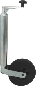 Roue jockey jante PVC 48mm course de 170mm 150kg Roue jockey jante PVC 48mm course de 170mm 150kg