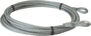 Câble de remorquage avec 2 boucles 12mm 10m 2,5T