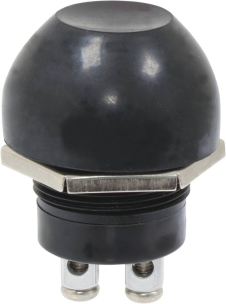 Bouton poussoir avec capuchon étanche