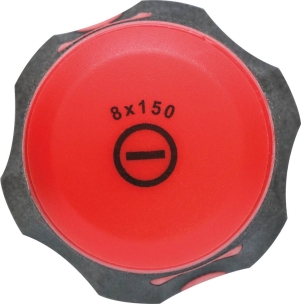 Tournevis plat avec écrou 8x150mm