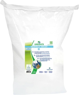 Lessive en poudre extra concentrée hypoallergénique ECOLABEL - sac de 15kg