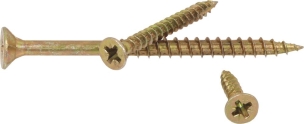Vis bois tête fraisée de M3,5 à M5 - coffret de 1000 pcs