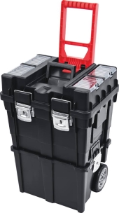 Servante de rangement mobile fermetures métalliques 450x350x710mm