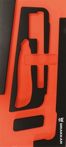 Module mousse 395x178mm métal vide pour scie/lames/cutter/brosse