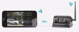 Caméra wifi sur batterie rechargeable/magnétique pour smartphone