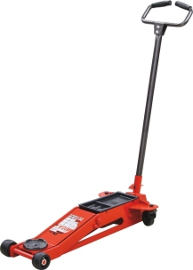 Cric rouleur hydraulique 2T extra-bas
