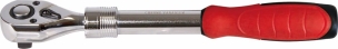Cliquet 1/2" 72 dents réversible télescopique avec bouton poussoir - carte