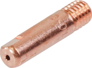 Tube contact acier 1mm pour torche MT15 - lot de 10pc