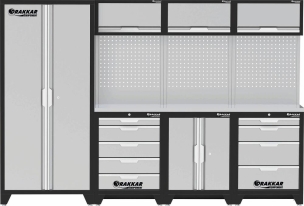 Mobilier d'atelier 4 éléments inox Mobilier d'atelier 4 éléments inox