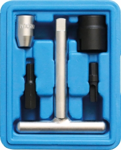 Clés pour bouchons de vidange PVC - coffret de 5 pcs