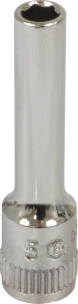 Douille longue 1/4" 5mm - carte