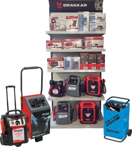 Implantation Stilker & Drakkar 1m haut - Chargeurs - Démarreurs - Boosters