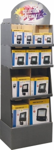 Présentoir de 36 projecteurs LED extra plat 20-30-50W