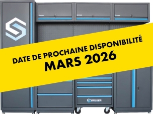 Mobilier d'atelier 4 éléments plateau bois 25mm