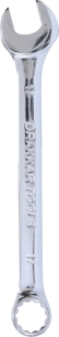 Clé mixte de 17mm full polish - carte