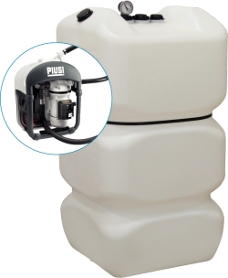 Cuve de stockage AdBlue® PEHD 600L simple paroi avec kit station 230V