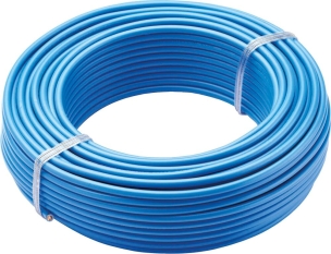 Câble rigide H07V-U 1,5mm² 25m bleu
