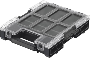 Mallette de rangement COBOX 6 godets 264x364x77mm