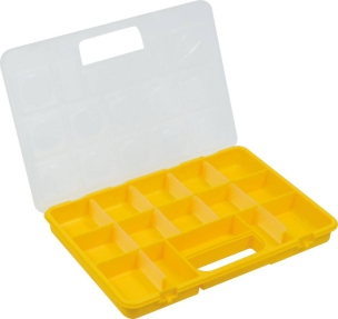 Mallette de rangement 15 cases modulables 320x220x40mm