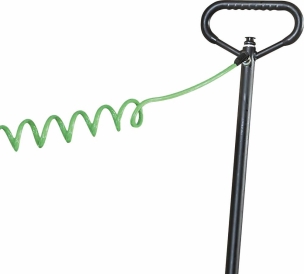 Cric rouleur oléopneumatique 10T 150/580mm longueur 1,38m