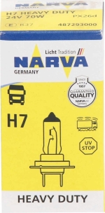 Ampoule H7 24V 70W Px26d heavy duty