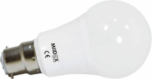 Ampoule poire LED 9W B22 820 lumens 3000K