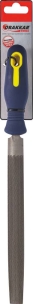 Lime demi-ronde avec manche gros grain 8x200mm - carte