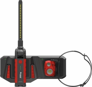 Lampe frontale LED 400 lumens rechargeable par induction