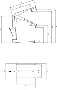 Grue d'atelier fixe 2,5T