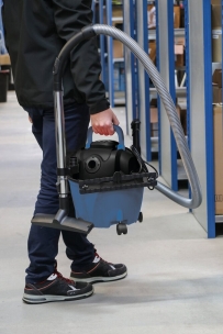 Aspirateur eau et poussière 10L 230V 1200W cuve plastique/souffleur