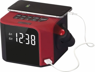 Radio réveil Viva rouge SCHNEIDER