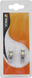 Ampoule témoin LED 12V 1,5W W2,1x9,5d - blister de 2 pcs