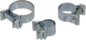 Collier à durite acier zingué 9mm de 8 à 10mm Collier à durite acier zingué 9mm de 8 à 10mm