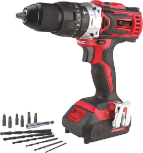 Perceuse visseuse 18V 35Nm 2 batteries 2Ah et 4Ah Li-ion - mallette