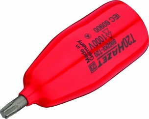 Douille tournevis 3/8" avec embout 12,5mm Torx® T20 isolée 1000V