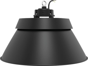 Lampe gamelle High Bay 100W 16000lm avec réflecteur aluminium et détecteur
