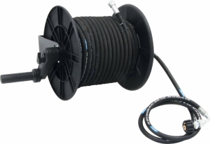 Option enrouleur avec flexible de 20m pour NHP eau chaude et eau froide