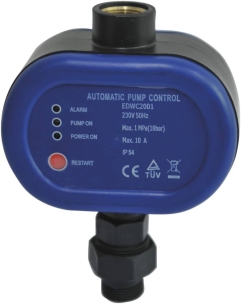 Boîtier de contrôle manque d'eau marche/arrêt automatique 1"