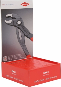Présentoir comptoir carton vide pour 10 pinces réf.12284, 13696, 13697, 13698 Knipex