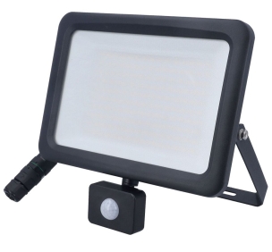 Projecteur LED 230V Optiline 100W 12000lm avec détecteur radar