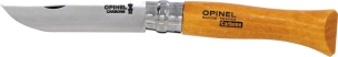 Couteau N°9 avec lame en acier carbone et bague de sécurité - blister