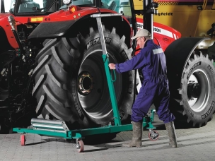 Porte roues de tracteur hydraulique mobile 1,6T