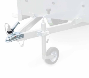 Tête d'attelage 800kg pour timon en V de 50mm