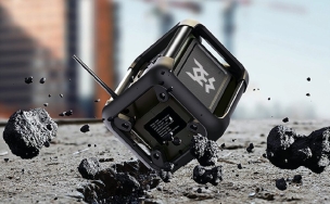 Enceinte de chantier radio/BLUETOOTH portative à batterie ou secteur